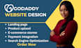 create godaddy website design godaddy website redesign godaddy