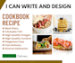 write, design and format your recipes, cookbooks, and recipe books, ecookbooks