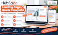 design a hubspot landing page
