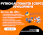 built python3 based automated bots and customizable functional scripts