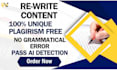 conduct ai detection and paraphrase to human written