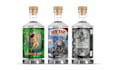 create gin, vodka, beer, wine and liquor bottle label design