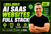 build saas, website and full stack software as ai application developer