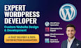 build modern wordpress websites for you