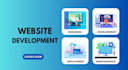 create website design and development l frontend l backend