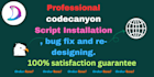 install configure and re design any codecanyon script or app