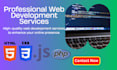 build static websites with HTML, CSS, javascript, and PHP