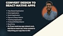 convert your designs into react native app
