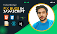 fix bugs in javascript, react , next js, node js for you