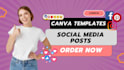 create social media posts and templates with canva