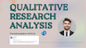 do a thematic analysis of qualitative interviews with nvivo