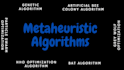 do optimization process by metaheuristic methods