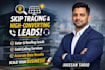 provide you roofing leads,solar leads and homeowner leads