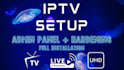 fully install xtreamui or any other iptv panel