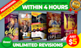 do professional urgent business flyer, poster, postcard or leaflet