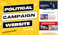 build an attractive political campaign wordpress website