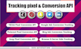 setup snapchat, tiktok, pinterest conversion API with server side just 12 hours