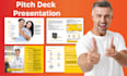 design powerpoint pitch deck presentation