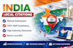 do top india local citations and profile backlinks high da