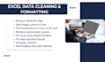 do excel data cleaning and formatting