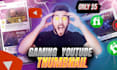 design gaming youtube thumbnails