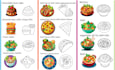 design outlines and color icons