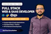 develop custom web saas application as your full stack react software developer
