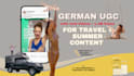 craft creative and authentic ugc travel videos in german
