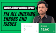 index your website and fix indexing coverage errors on google search console