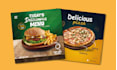 design food menu, banner and poster