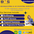 do bookkeeping, tax management and financial analysis