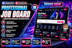 develop a professional job board, recruitment website like linkedin and indeed