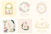 design elegant custom indian wedding monogram logo