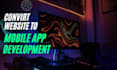 convert website to android app and ios app