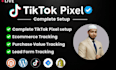do tiktok pixel, conversion API, online and offline tracking by GTM