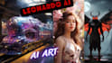 generate realistic ai images using leonardo ai