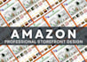 create amazon storefront design and amazon brand store