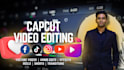 create professional capcut video editing for tiktok and reels