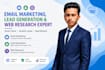 email marketing, lead generation and web research expert