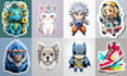 create stickers of your description
