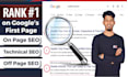 optimize website onpage technical SEO service wordpress shopify wix squarespace
