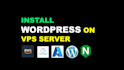 deploy wordpress on contabo, digitalocean, AWS, azure vps