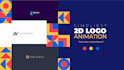 create the simplest and most professional logo animation
