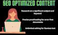 write SEO optimized content