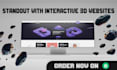 develop interactive 3d websites with webgl three js r3f next js