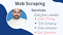 do web scraping, data scraping and data collection