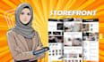 create professional amazon storefront designs