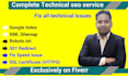 create robots txt file, XML sitemap and do technical SEO