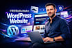 design a creative landing page or website in wordpress