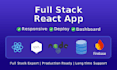 make react node js app responsive design fix deploy